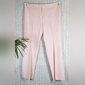 Ann Taylor Factory Pants | Women 14 Blush Pink Straight Leg Career Trousers